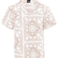 Abstract Print Hawaiian Short Sleeve Shirt