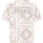 Abstract Print Hawaiian Short Sleeve Shirt