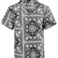 Abstract Print Hawaiian Short Sleeve Shirt