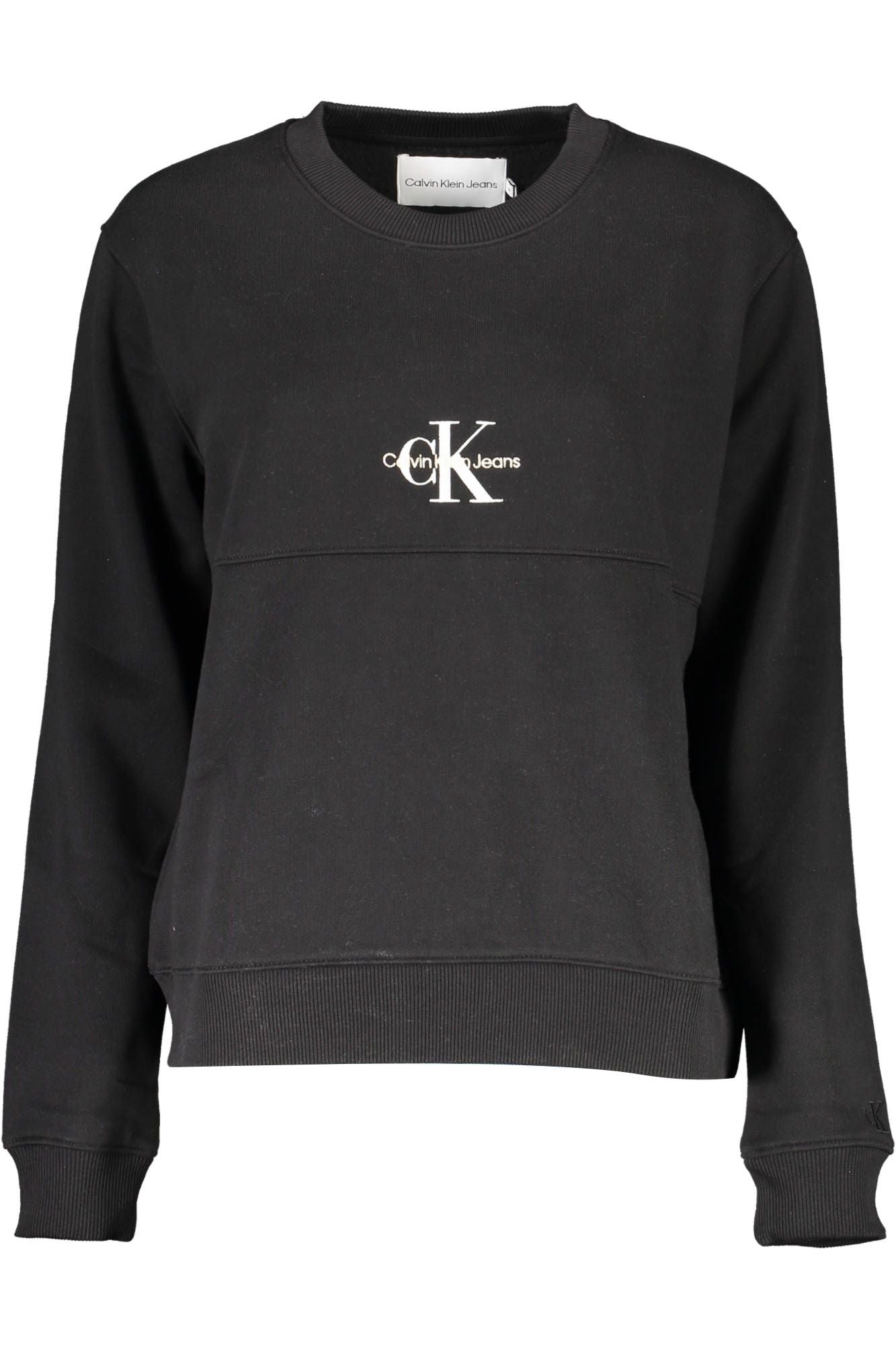 Black Cotton Women Sweater