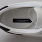 Chic White Leather Low-Top Sneakers