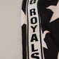 Star Print Casual Sweatpants with Logo Detail
