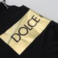 Elegant Black Gold Logo Tee