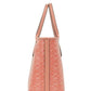 Jodie Small Sherbert Jacquard Logo Recycled Polyester Tote Handbag