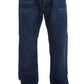 Chic Baggy Loose Fit Blue Jeans for Men