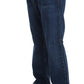 Chic Baggy Loose Fit Blue Jeans for Men