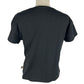 Chic Black Stretch T-Shirt with Front Print