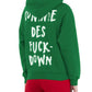 Chic Green Hooded Cotton Sweatshirt with Logo Embroidery