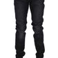 Chic Black Wash Super Slim Men's Jeans