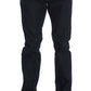Elegant Straight Fit Blue Denim Jeans