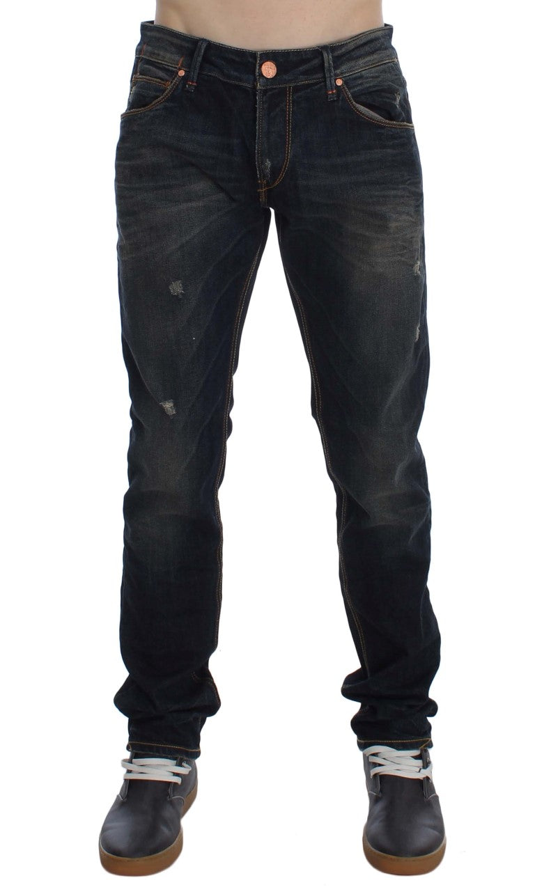 Elegant Slim Skinny Fit Men's Jeans