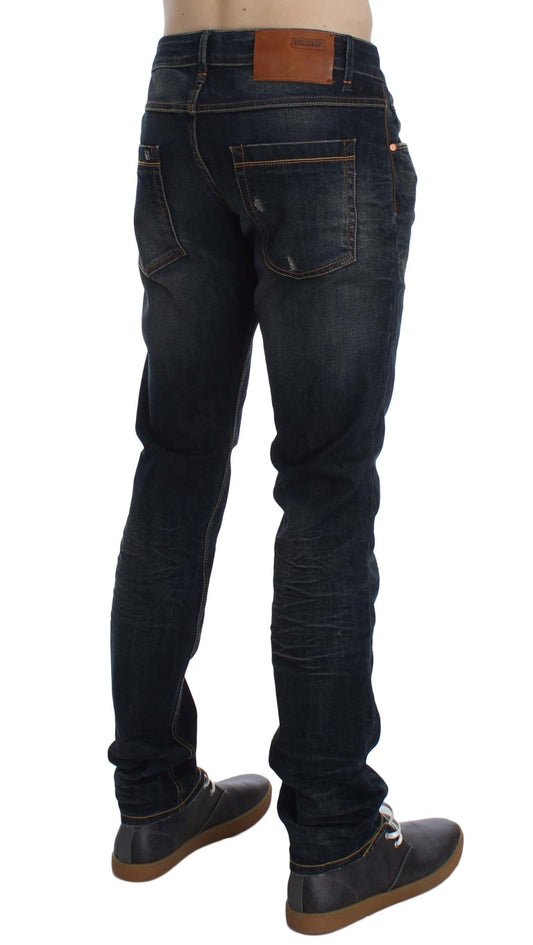 Elegant Slim Skinny Fit Men's Jeans