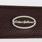 Exquisite Bordeaux Leather Money Clip