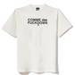 Elevated Cotton Tee with Iconic Slogan Print
