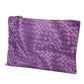 Women's Medium Purple Pouch Cosmetic Bag