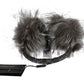 Elegant Fur and Crystal Ear Muffs