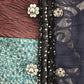 Elegant Multicolor Crystal Jacket Coat