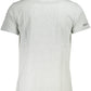Gray Cotton Men T-Shirt