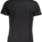Black Cotton Men T-Shirt