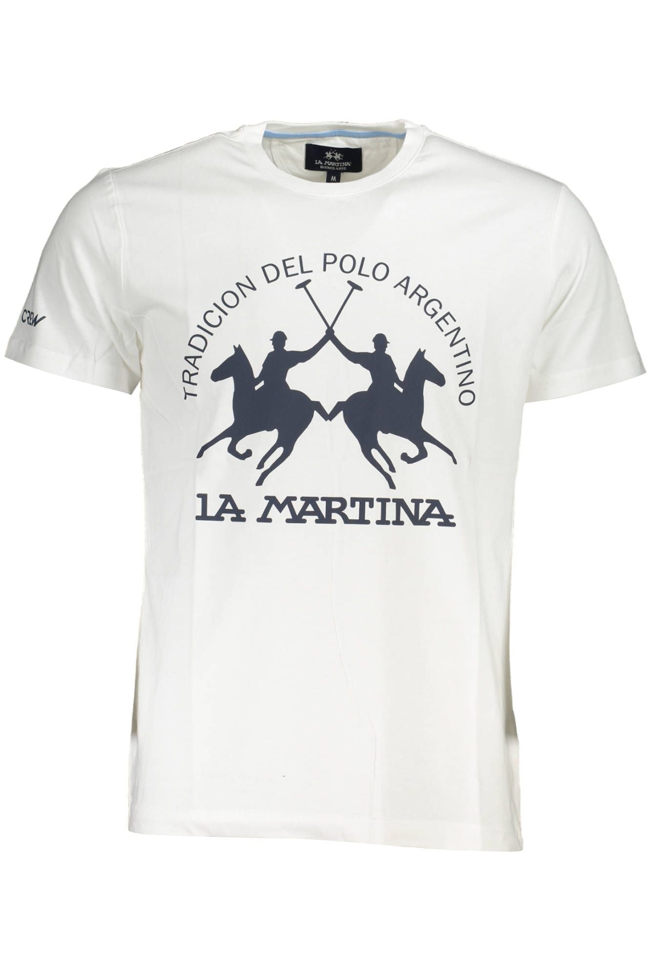 White Cotton Men T-Shirt