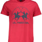 Red Cotton Men T-Shirt