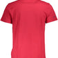 Red Cotton Men T-Shirt
