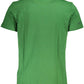 Green Cotton Men T-Shirt