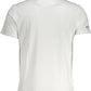 White Cotton Men T-Shirt