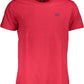 Red Cotton Men T-Shirt