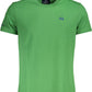 Green Cotton Men T-Shirt