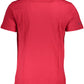 Red Cotton Men T-Shirt