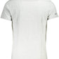 Gray Cotton Men T-Shirt