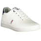 White Polyester Men Sneaker