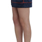Elegant Silk Stretch Mini Shorts