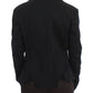Elegant Black Stretch Blazer Jacket