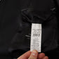 Black Wool Single Breasted Coat Men Blazer