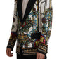 Napoleon Print Single-Breasted Jacket