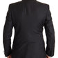 Elegant Martini Wool Silk Blend Blazer