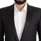 Elegant Martini Wool Silk Blend Blazer