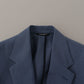 Elegant Single Breasted Linen Jacket