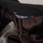 Black Wool Single Breasted Blazer v