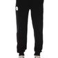 Black Cotton Men Sweatpant