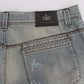 Chic Baggy Fit Blue Wash Jeans