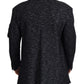 Sleek Patterned Wool Double Breasted Jacket