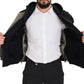 Elegant Nylon Bomber Jacket with Hood