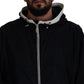 Elegant Cotton Zip Bomber Jacket
