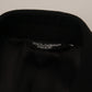 Elegant Black Double Breasted Wool Jacket