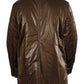 Elegant Bronze Double-Breasted Jacket
