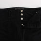 Sleek Slim Fit Black Denim Jeans