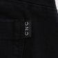 Sleek Slim Fit Black Denim Jeans